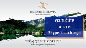 3je miti o stresu + 4 ure coachinga
