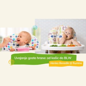 Uvajanje goste hrane: od kašic do BLW